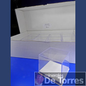 Box plastic PVC 8,5  cm. 24 pieces.